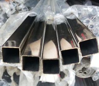 Tubulação de aço inoxidável soldada 316 do quadrado 304 430 201 grão do tubo 180