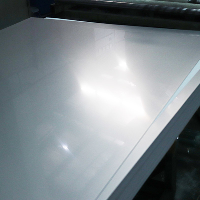Chapa de aço inoxidável laminada a frio 316L com superfície MF 6k 8k Chapa para acabamento de espelho liso