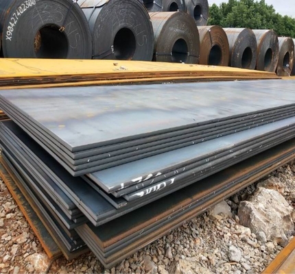 Placa de aço carbono de alta resistência galvanizando 1000mm-12000mm comprimento