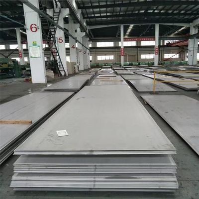 folha de aço inoxidável laminada a alta temperatura 316L de 6mm para a indústria química