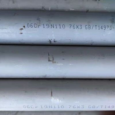 Tubo sem emenda Tp321 da tubulação de aço inoxidável de ASTM A269 para o óleo