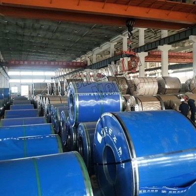 Bobina de aço inoxidável da tira da mola da borda da régua 400 séries laminadas